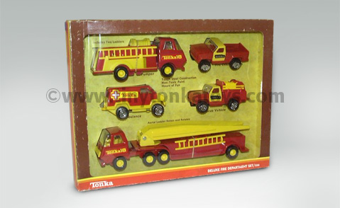 Tiny Tonka 830-Fire-Dept-Set