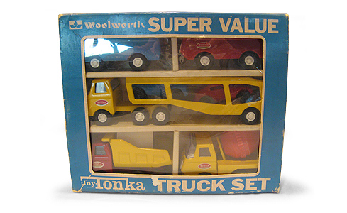 Tiny Tonka Woolworth Set